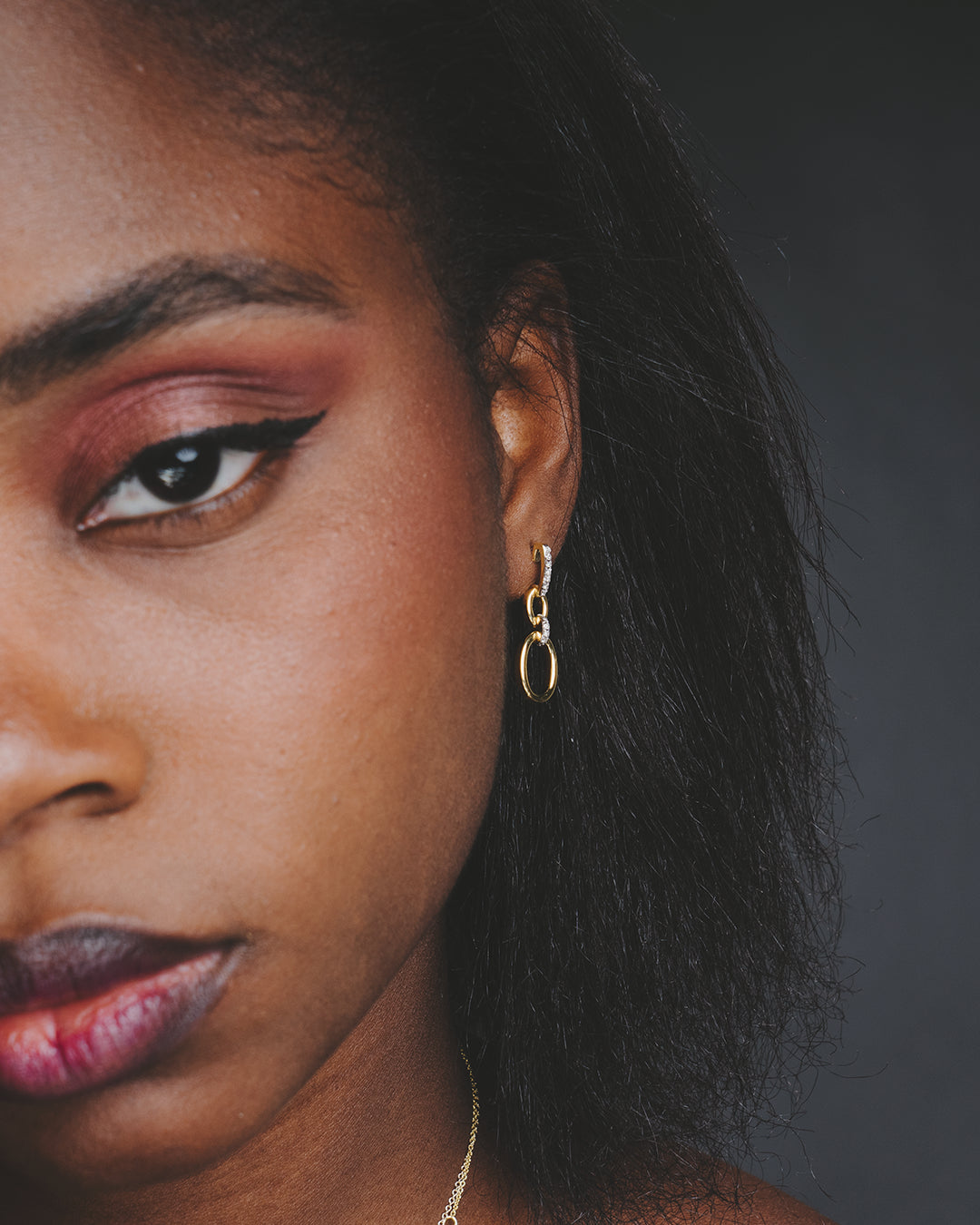 Champagne Earrings