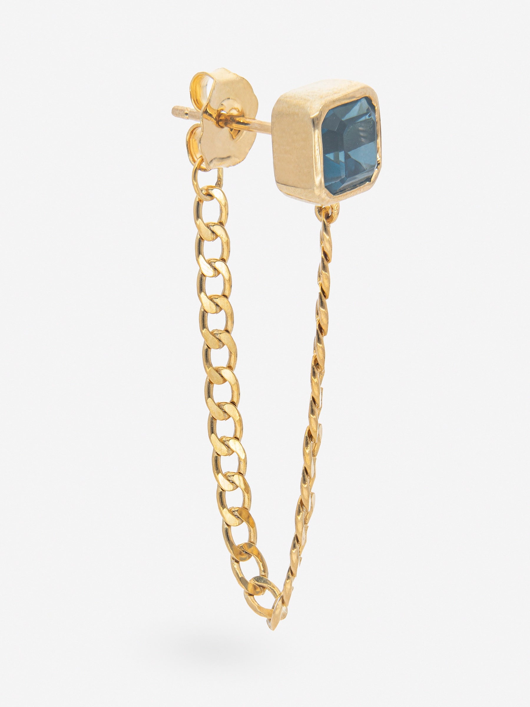 Aurorablaue Ohrringe