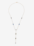 Collar de Ojo con Esmalte Multicolor y Topacio Blanco | STORIA Jewels