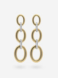 Pendientes Champán trío | STORIA Jewels