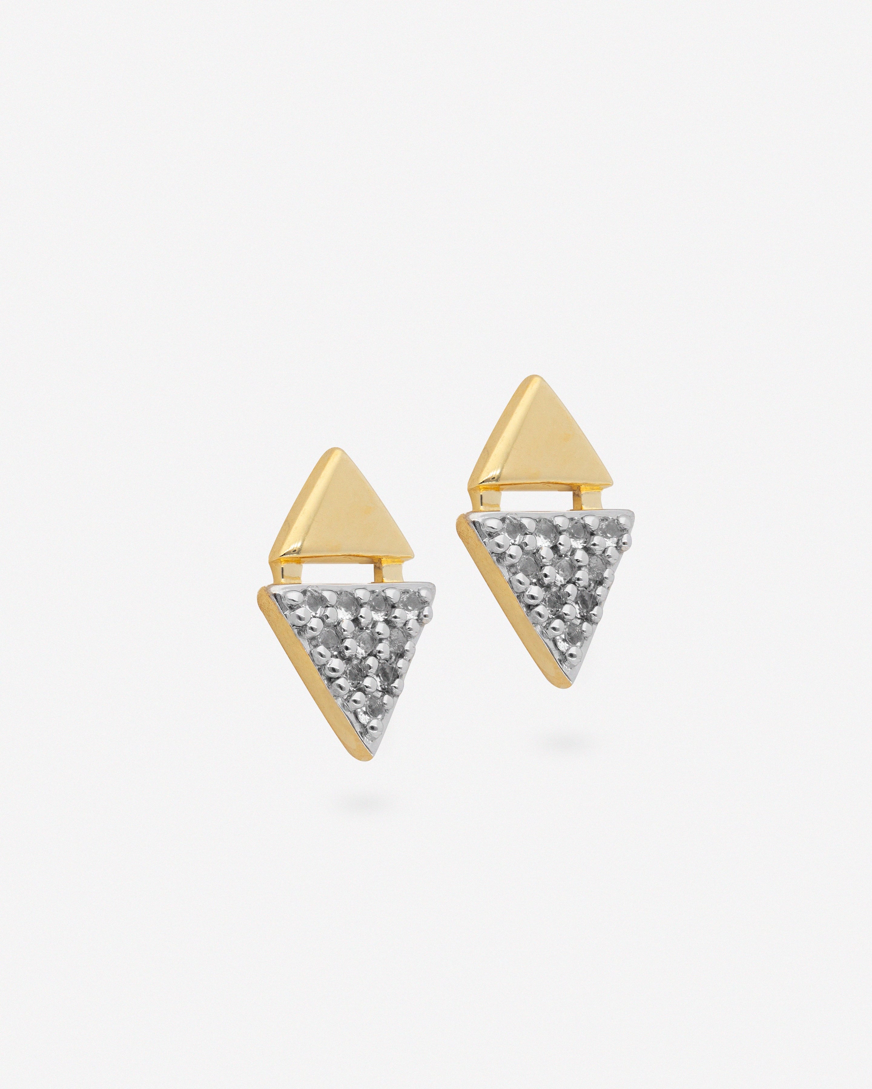 Pendientes Triángulo de Amor